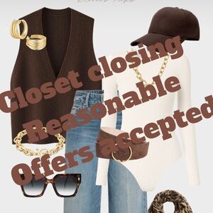 Closet Closing!!! Reasonable offers accepted🛍️🛍️🛍️